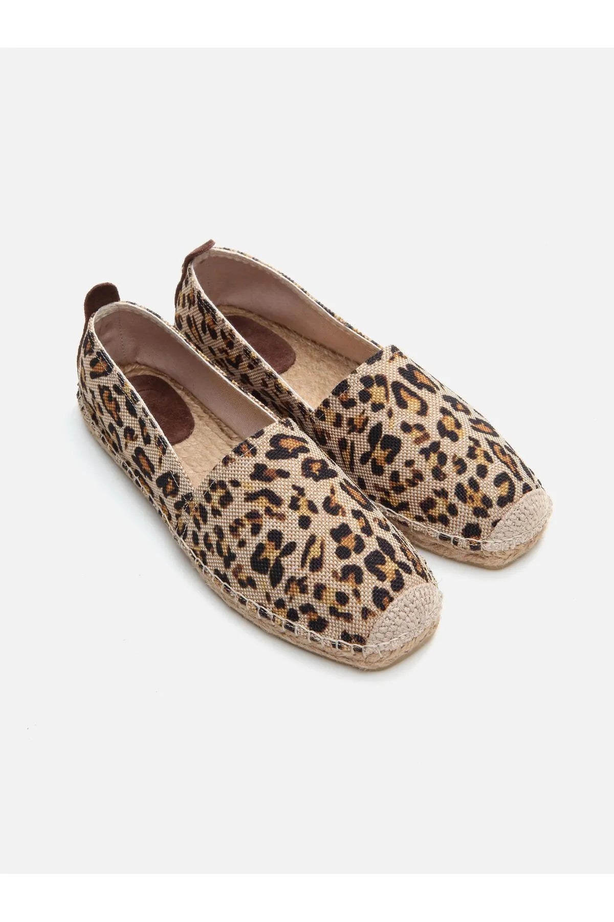 Tenny Leopar Kadın Düz Espadril