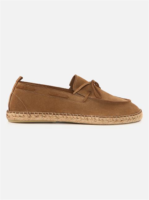 
                      
                        Carlo Dark Sand Men's Suede Espadrilles
                      
                    