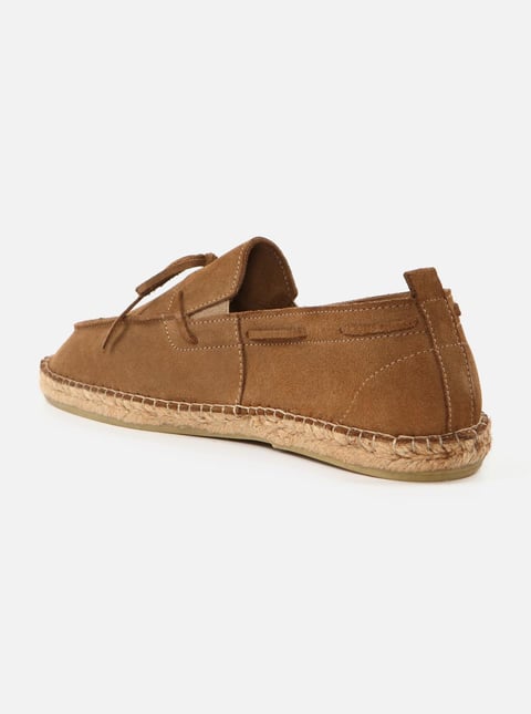 
                      
                        Carlo Dark Sand Men's Suede Espadrilles
                      
                    