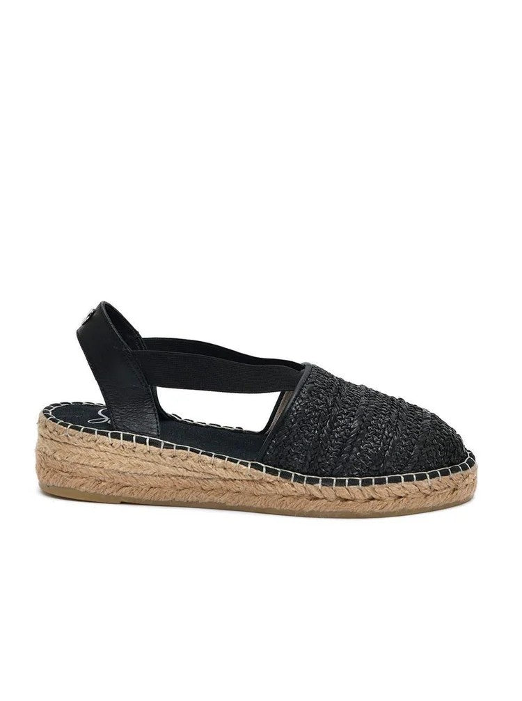 Dilara Black Women's Espadrille Sandals