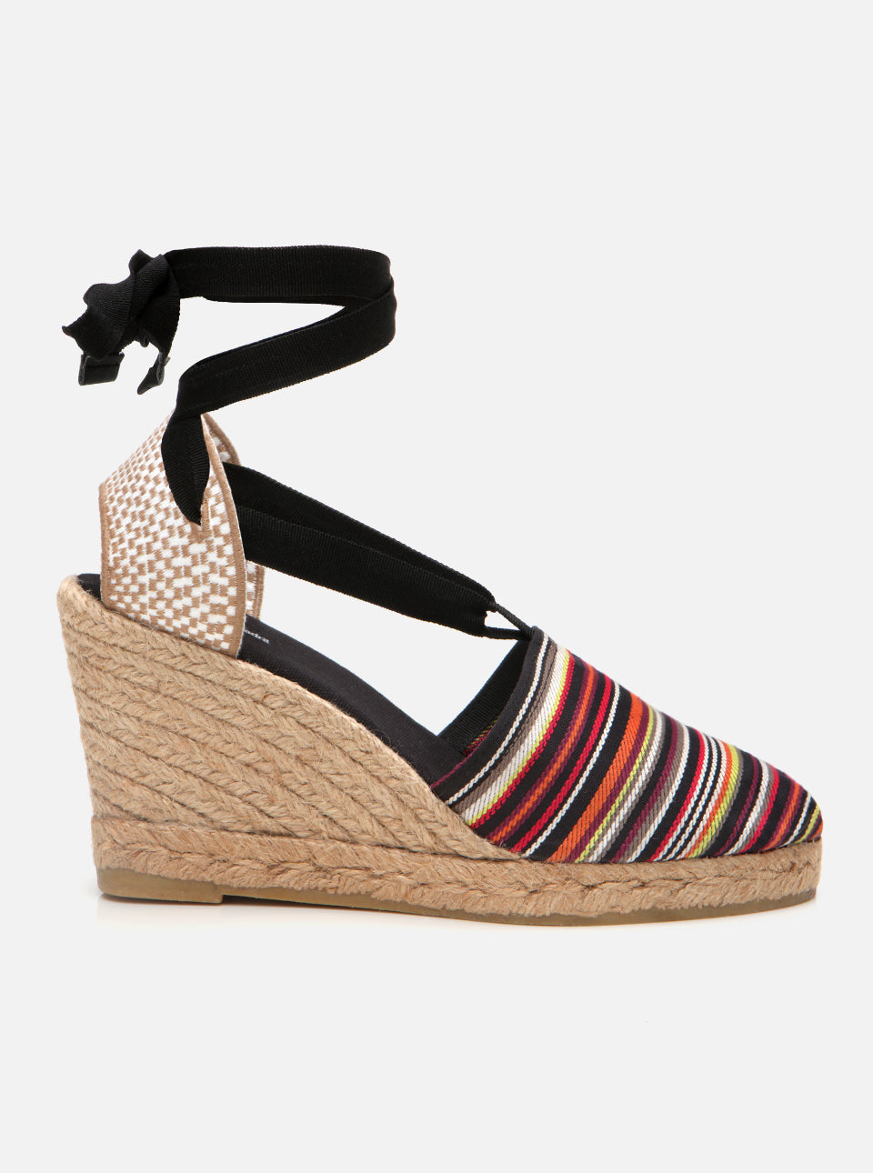 Ruby Siyah Kadın Dolgu Topuklu Espadril