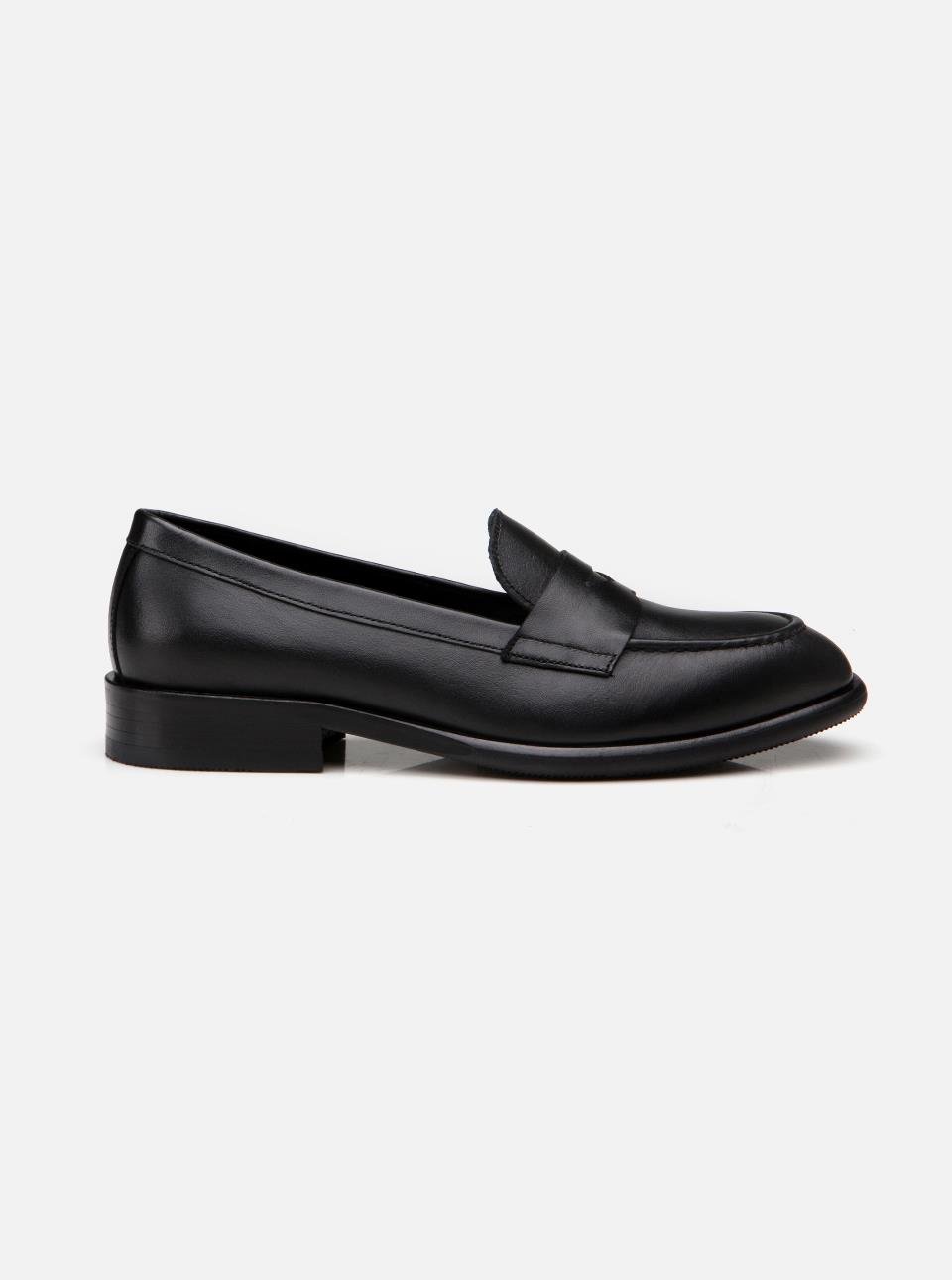 Adler Black Women's Leather Shoes