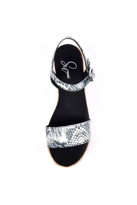 
                      
                        Agrillia Black Women's Platform Heeled Espadrille
                      
                    