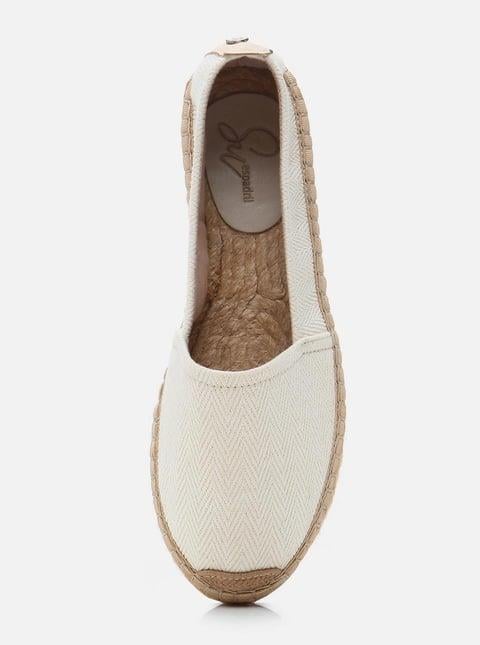 
                      
                        Aiden White Women's Flat Espadrille
                      
                    