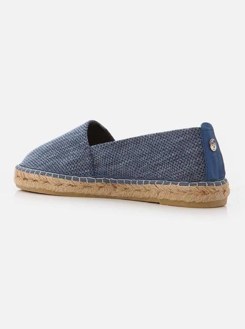 
                      
                        Aiden Indigo Blue Women's Flat Espadrille
                      
                    