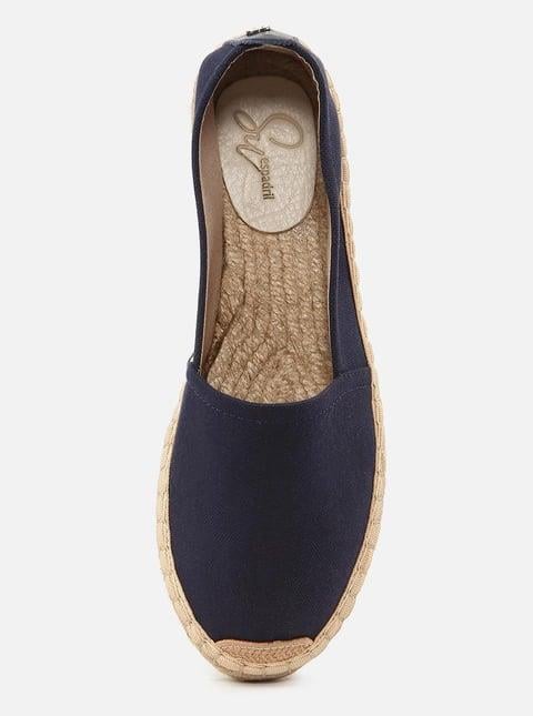 
                      
                        Aileen Navy Blue Women's Plain Espadrilles
                      
                    