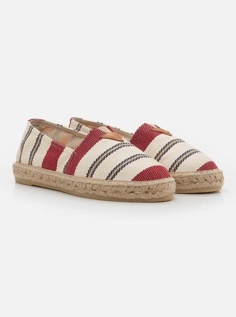 
                      
                        Alani Burgundy Women's Flat Espadrille
                      
                    