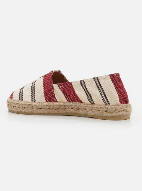 
                      
                        Alani Burgundy Women's Flat Espadrille
                      
                    