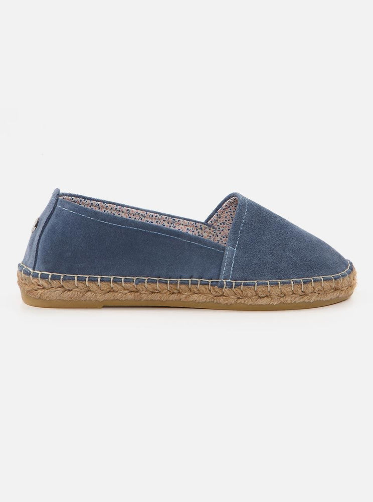 Alice Indigo Blue Women's Flat Espadrille