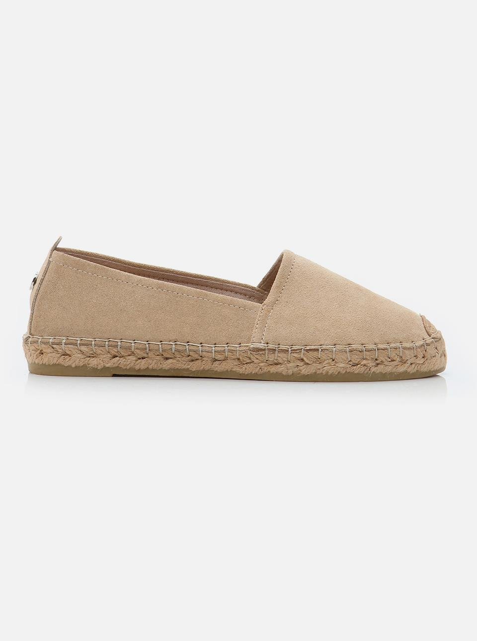 Alice Dark Sand Women's Flat Espadrille