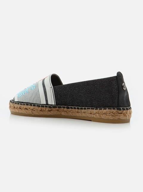 
                      
                        Amelia Black Women's Flat Espadrilles
                      
                    