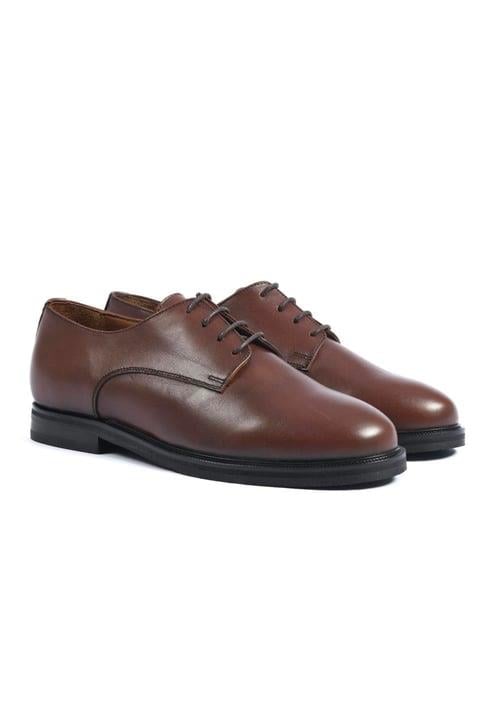 Anglia Tan Women's Leather Shoes