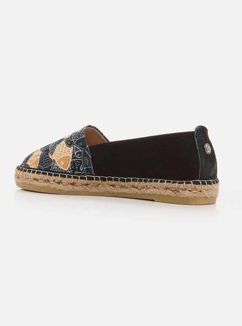 
                      
                        Anna Black Women's Plain Espadrilles
                      
                    