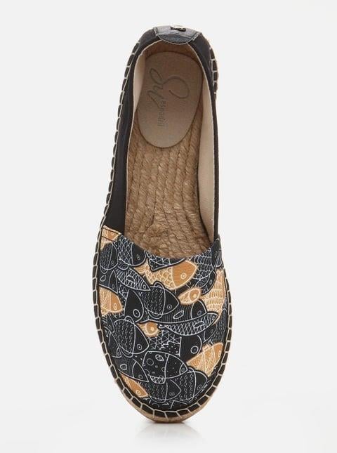 
                      
                        Anna Black Women's Plain Espadrilles
                      
                    