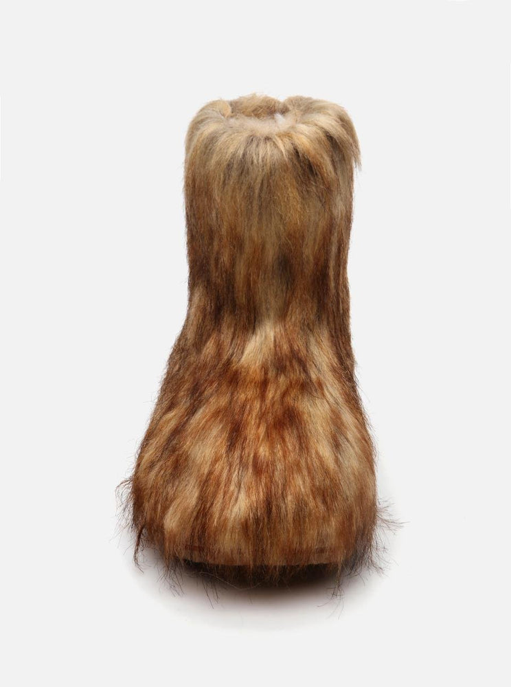 
                      
                        Apreski Tan Women's Faux Fur Boots
                      
                    