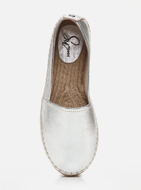 
                      
                        Ari Silver Women's Flat Espadrilles
                      
                    