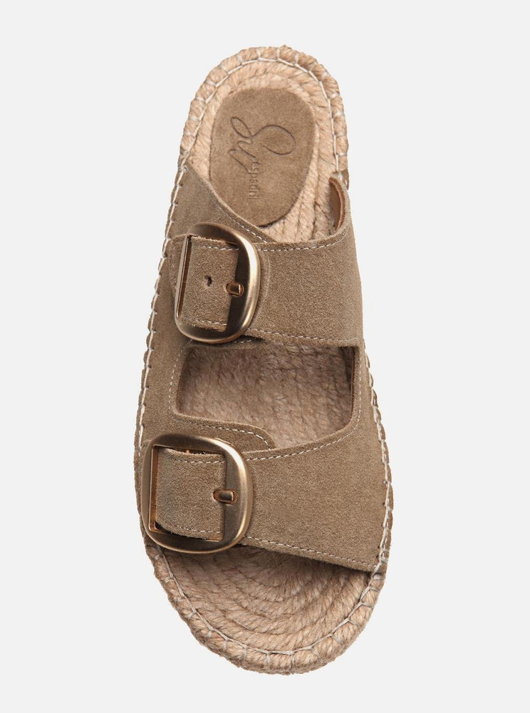 
                      
                        Aria Dark Sand Women's Espadrille Slippers
                      
                    