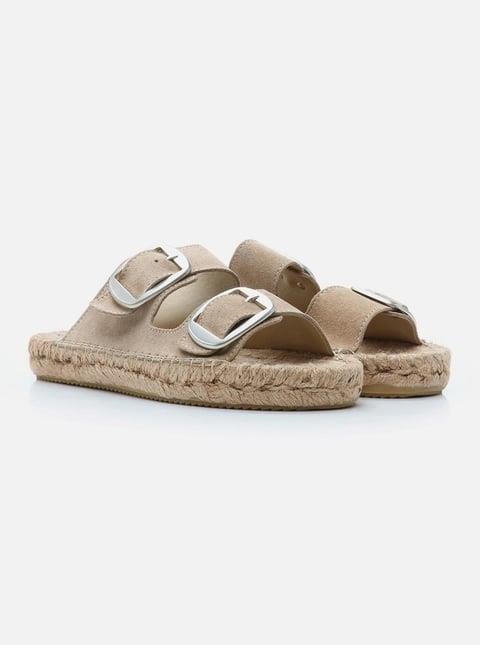 
                      
                        Aria Sand Women Espadrille Slippers
                      
                    