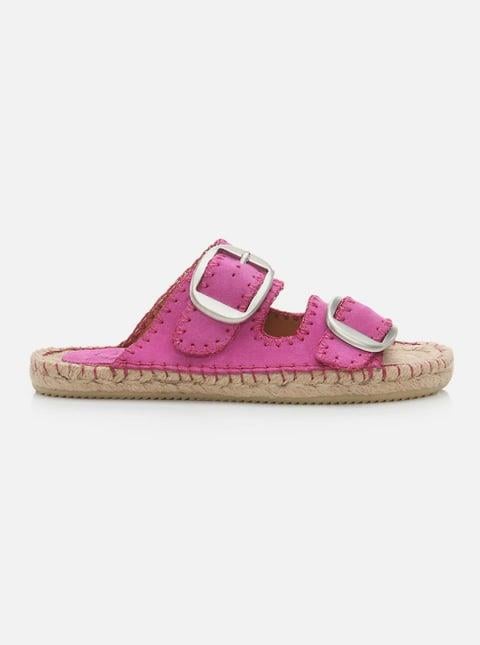 Ariana Fuchsia Women's Espadrille Slippers