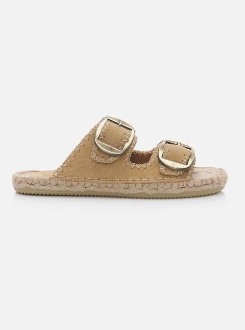 Ariana Dark Sand Women's Espadrille Slippers