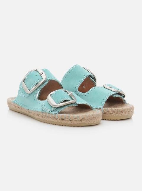 
                      
                        Ariana Turquoise Women's Espadrille Slippers
                      
                    