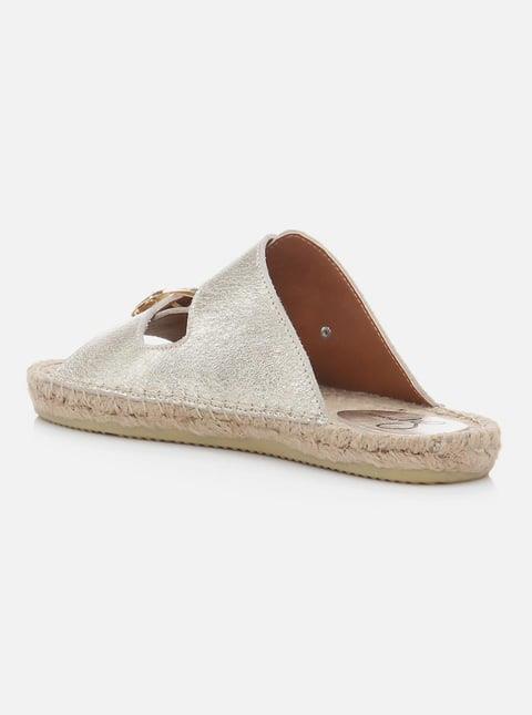 
                      
                        Arim Gold Women's Espadrille Slippers
                      
                    