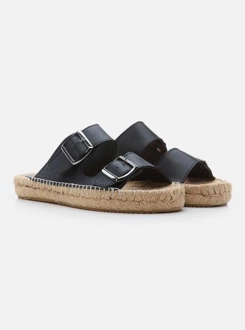 
                      
                        Arina Black Women's Espadrille Slippers
                      
                    