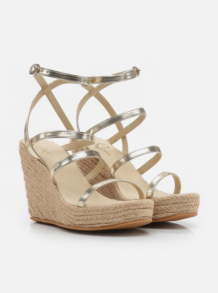 
                      
                        Avery Gold Women's Platform Heeled Espadrille
                      
                    