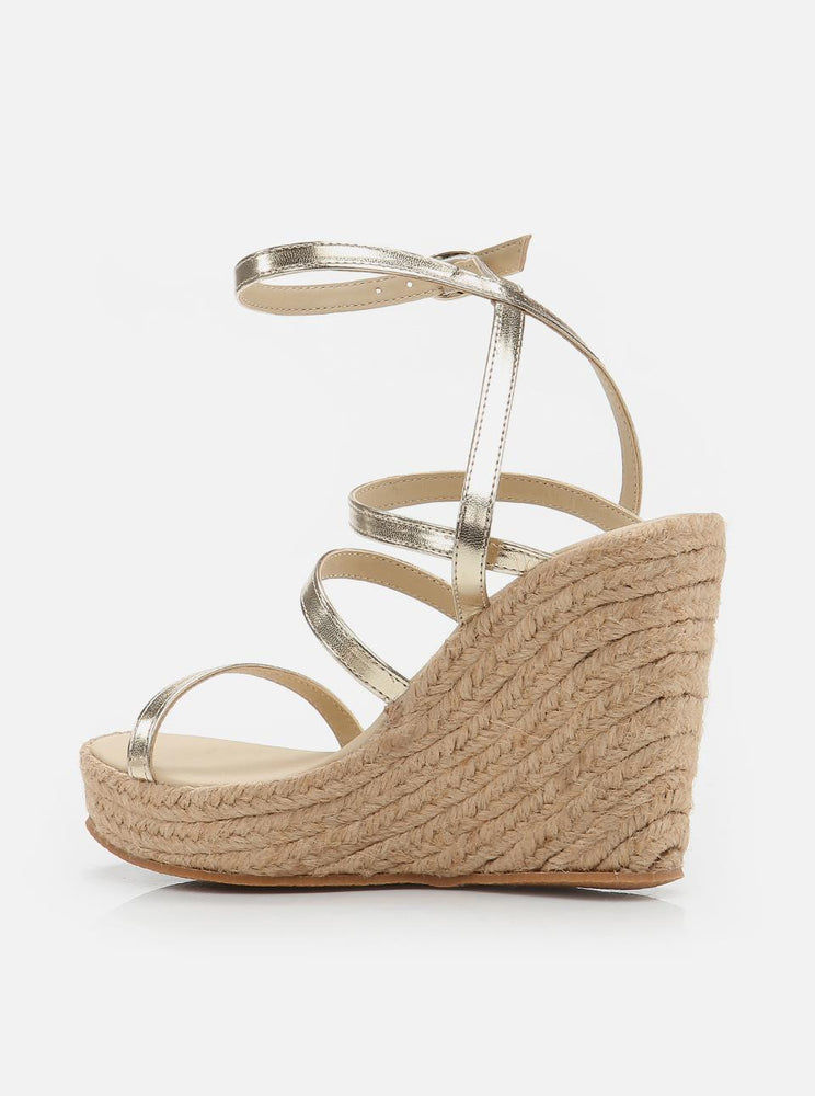 
                      
                        Avery Gold Women's Platform Heeled Espadrille
                      
                    