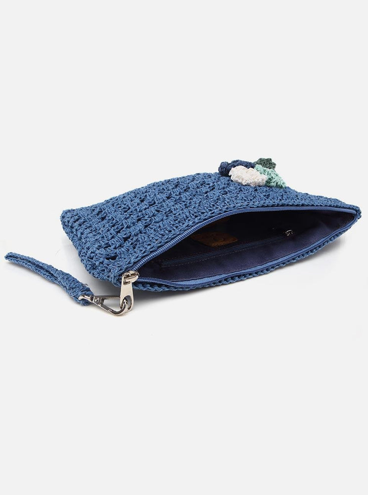 
                      
                        Ayla Navy Blue Women's Handmade Knitted Bag
                      
                    