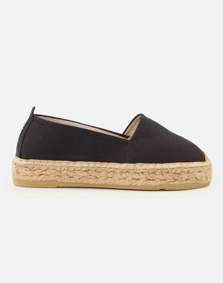 
                      
                        Nathalie Black Women's Plain Espadrilles
                      
                    