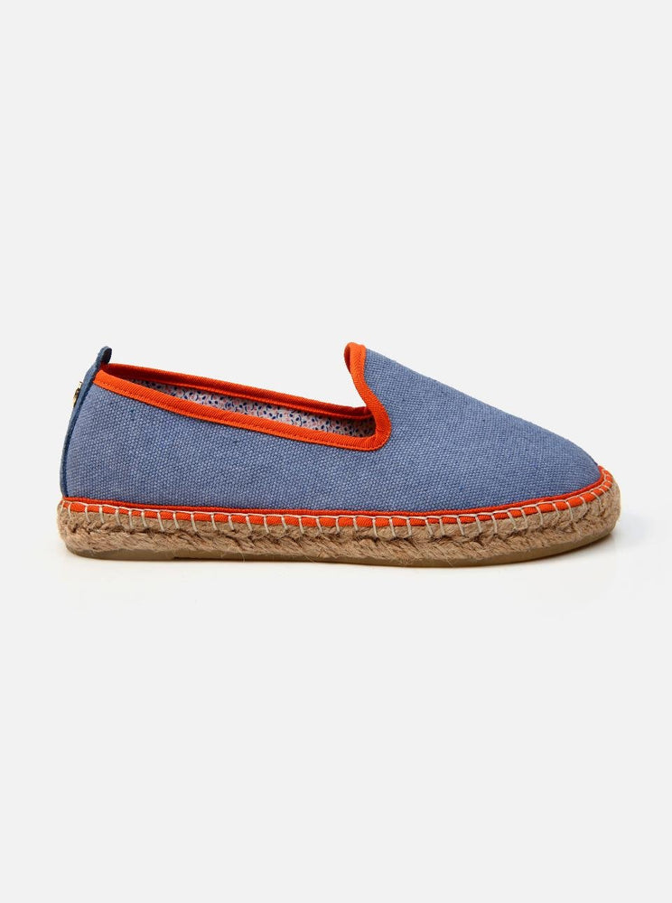 Bionda Indigo Blue Women's Flat Espadrilles