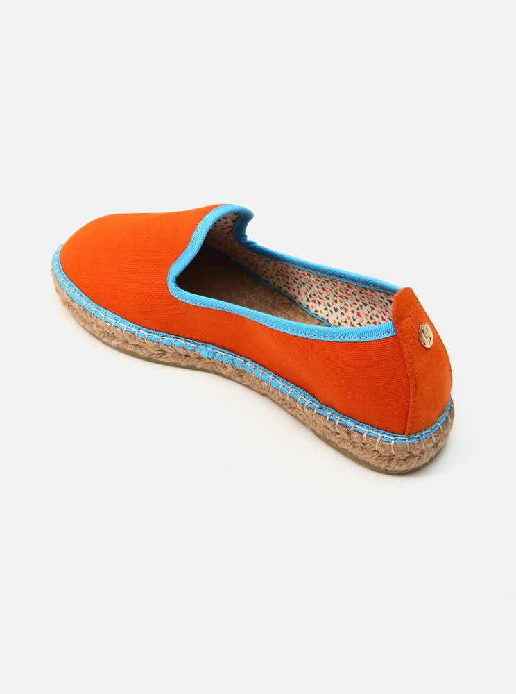 
                      
                        Bionda Orange Women's Flat Espadrilles
                      
                    