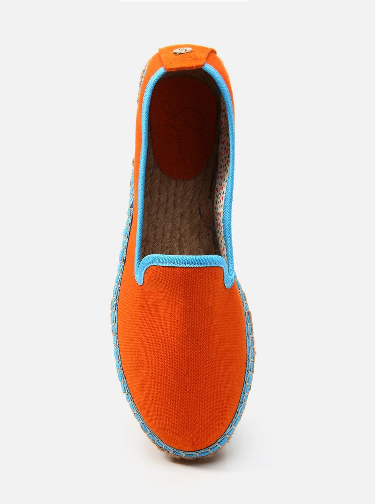 
                      
                        Bionda Orange Women's Flat Espadrilles
                      
                    