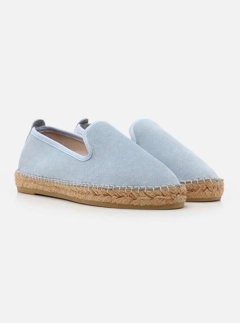 Blake Blue Women's Flat Espadrilles