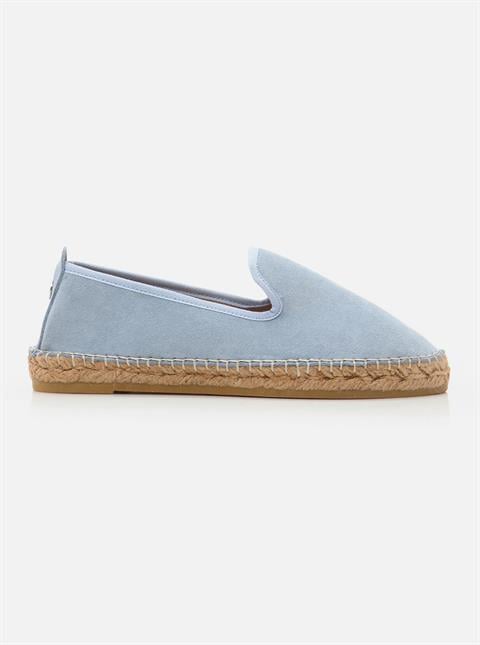 Blake Blue Women's Flat Espadrilles