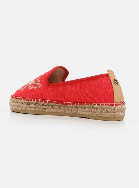 
                      
                        Brenda Red Women's Flat Espadrilles
                      
                    