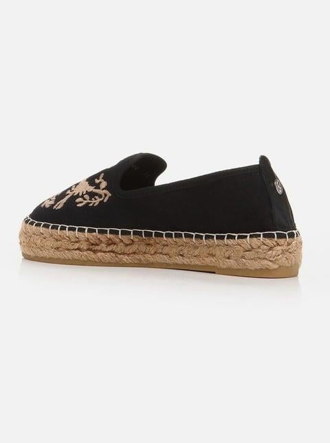 
                      
                        Brenda Black Women's Plain Espadrilles
                      
                    