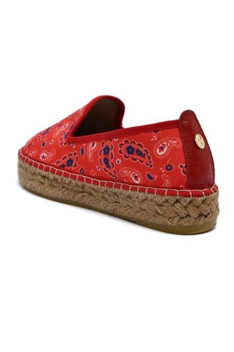 
                      
                        Brondy Red Women's Flat Espadrilles
                      
                    