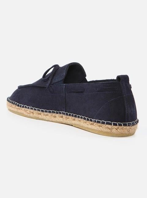 
                      
                        Carlo Navy Blue Men's Suede Espadrilles
                      
                    