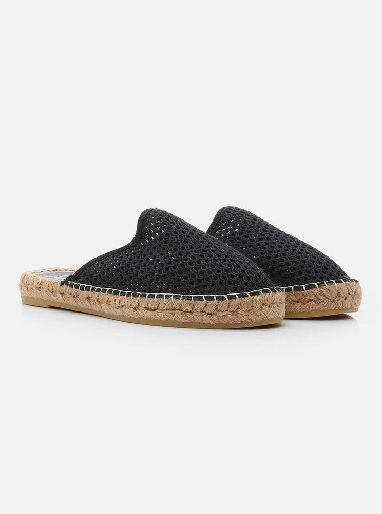 
                      
                        Casma Black Women's Espadrille Slippers
                      
                    