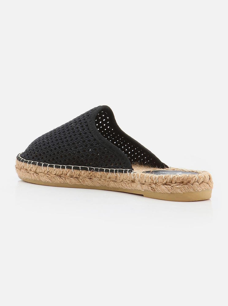 
                      
                        Casma Black Women's Espadrille Slippers
                      
                    