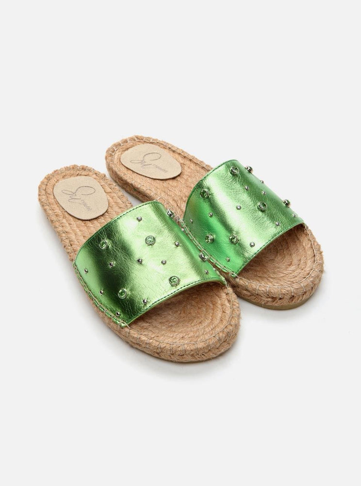 
                      
                        Ceya Green Women's Espadrille Slippers
                      
                    