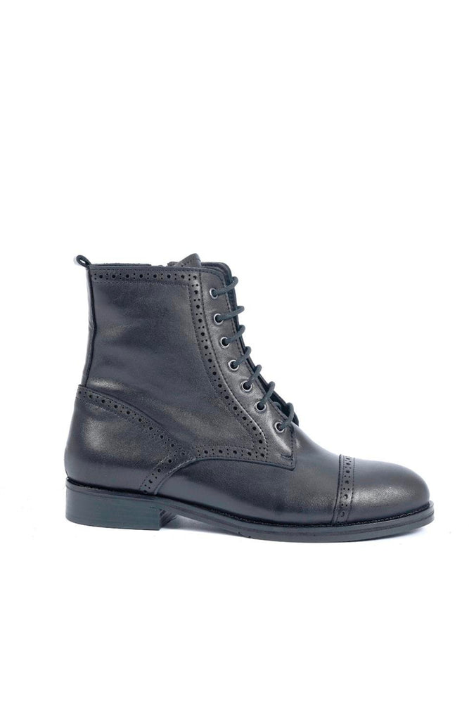 
                      
                        Chester Black Women's Leather Boots
                      
                    