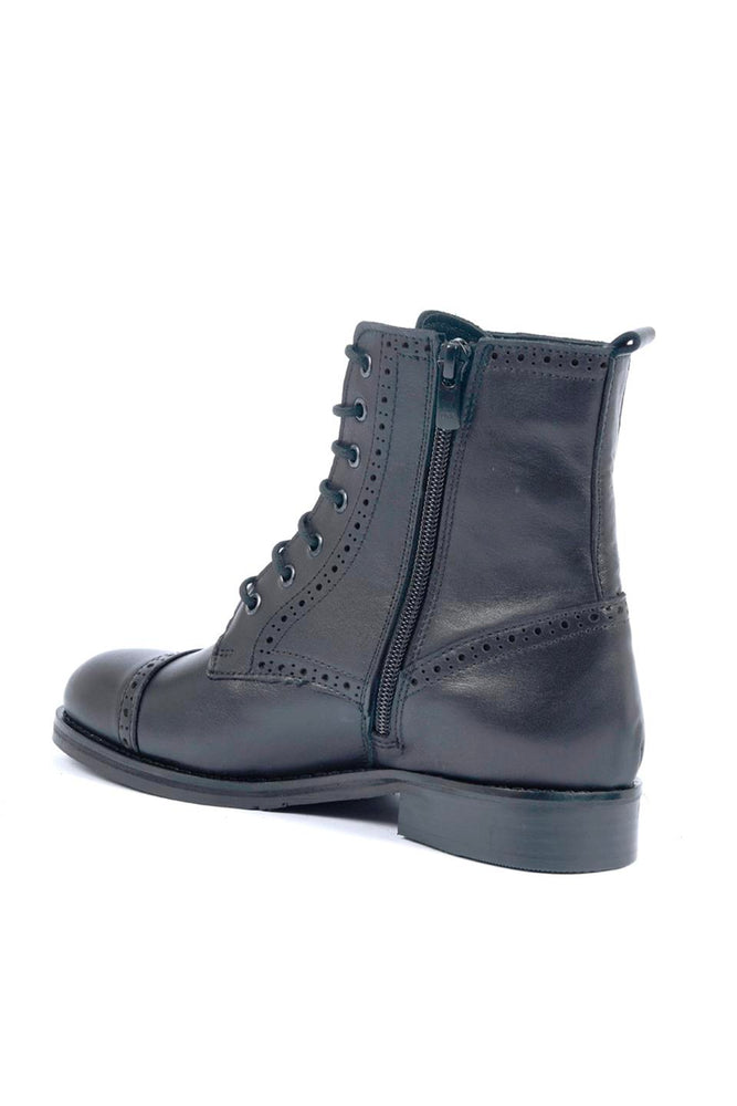 
                      
                        Chester Black Women's Leather Boots
                      
                    