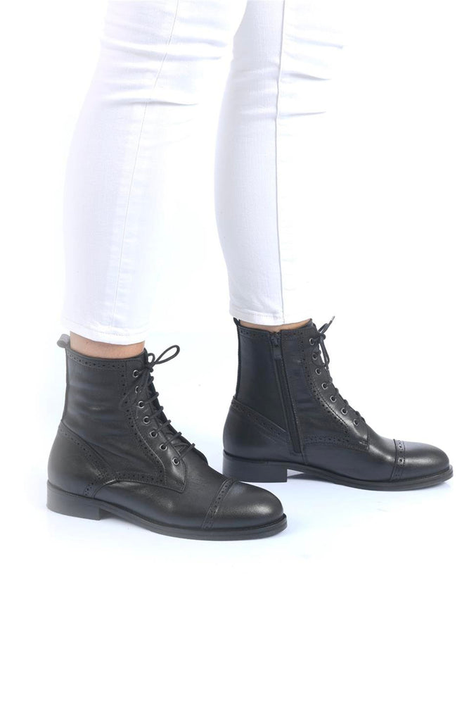 
                      
                        Chester Black Women's Leather Boots
                      
                    