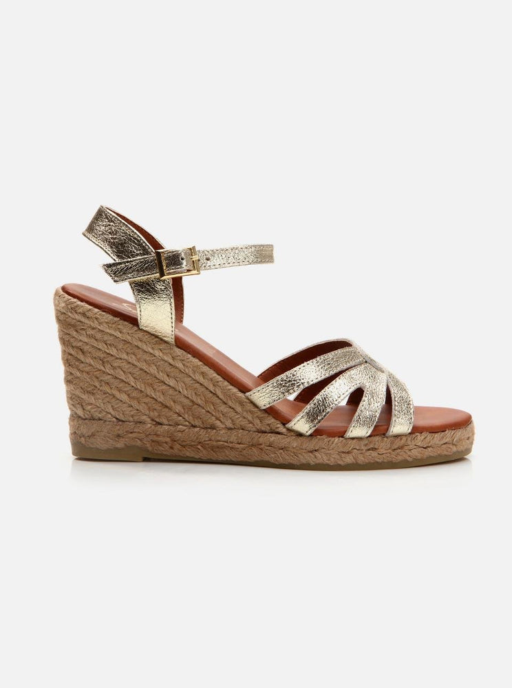 
                      
                        Classica Gold Women's Wedge Heel Espadrilles
                      
                    