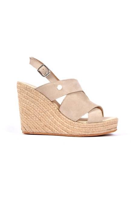 Claudia Sand Women Platform Heeled Espadrilles