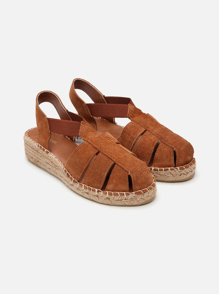 Delizi Tan Women Espadrille Sandals