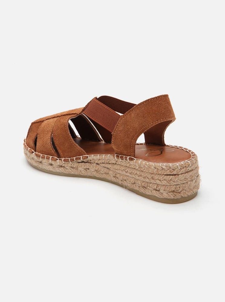 
                      
                        Delizi Tan Women Espadrille Sandals
                      
                    